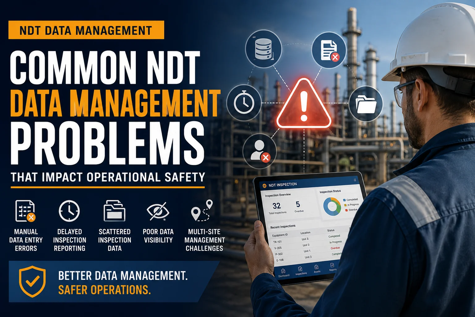 Common NDT Data Management Problems That Impact Operational Safety
