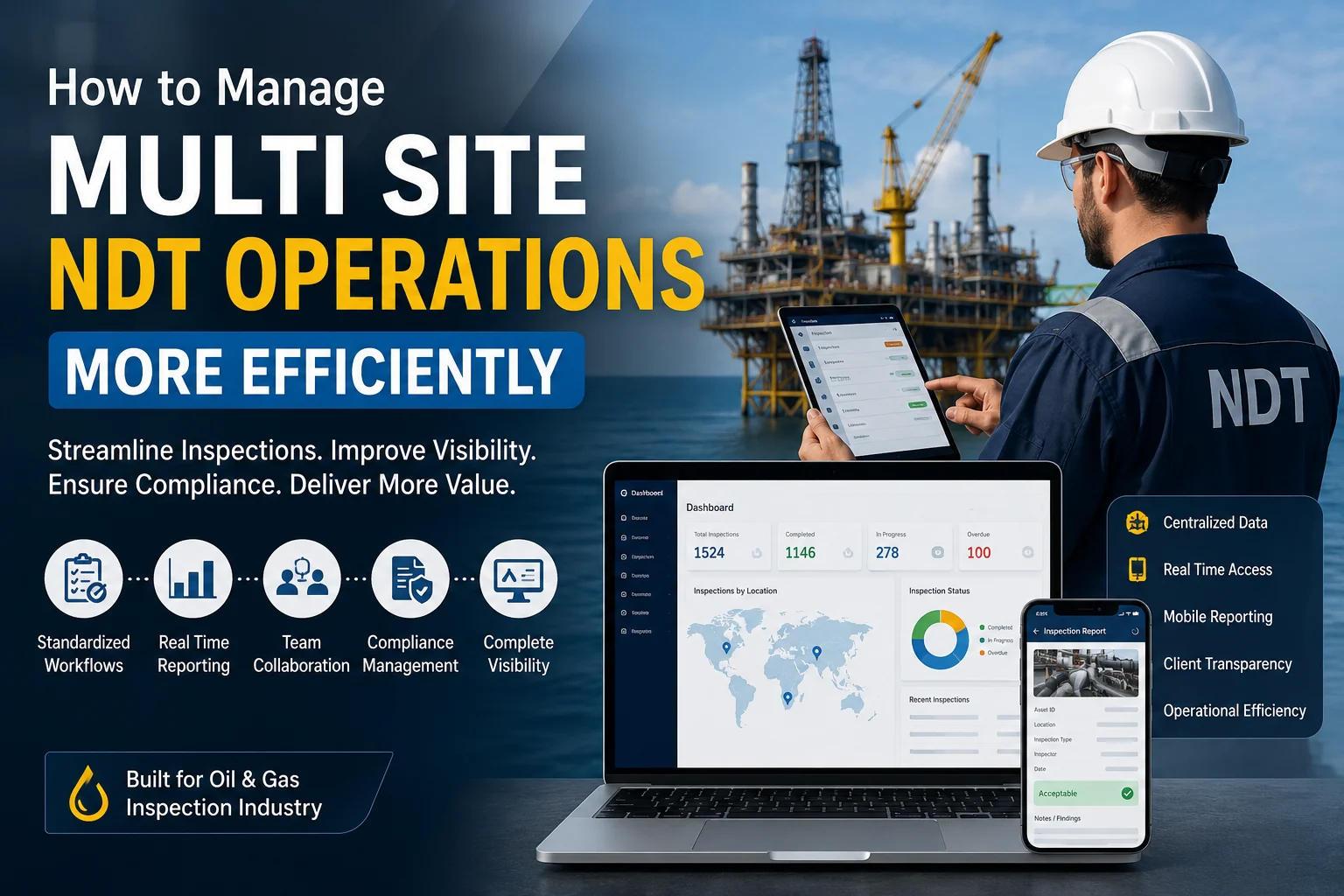 How to Manage Multi Site NDT Operations More Efficiently