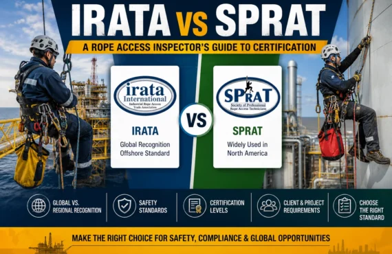 IRATA vs SPRAT: A Rope Access Inspector’s Guide to Certification