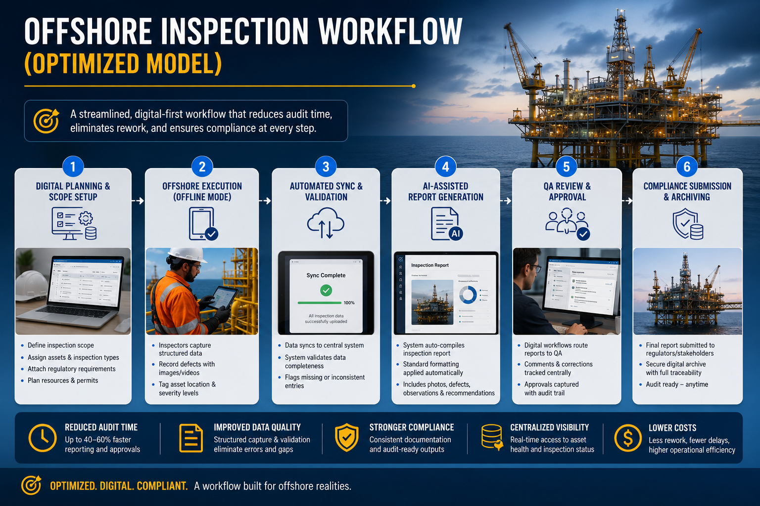 How Long Does an Offshore Inspection Audit Take - inspectionstrack