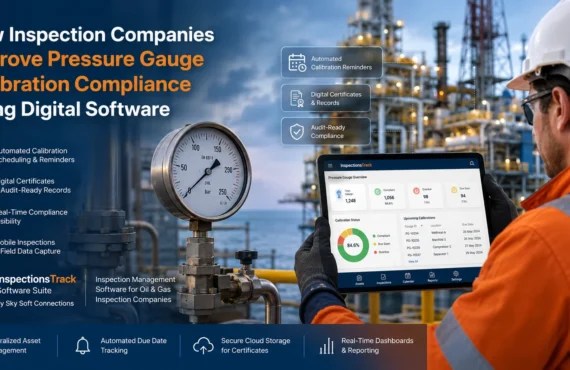How Inspection Companies Improve Pressure Gauge Calibration Compliance Using Digital Software