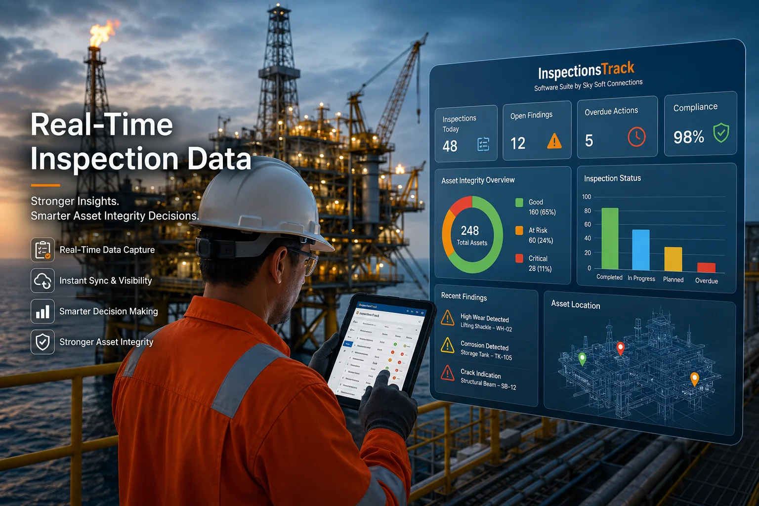 How Real-Time Inspection Data Improves Asset Integrity Decision Making