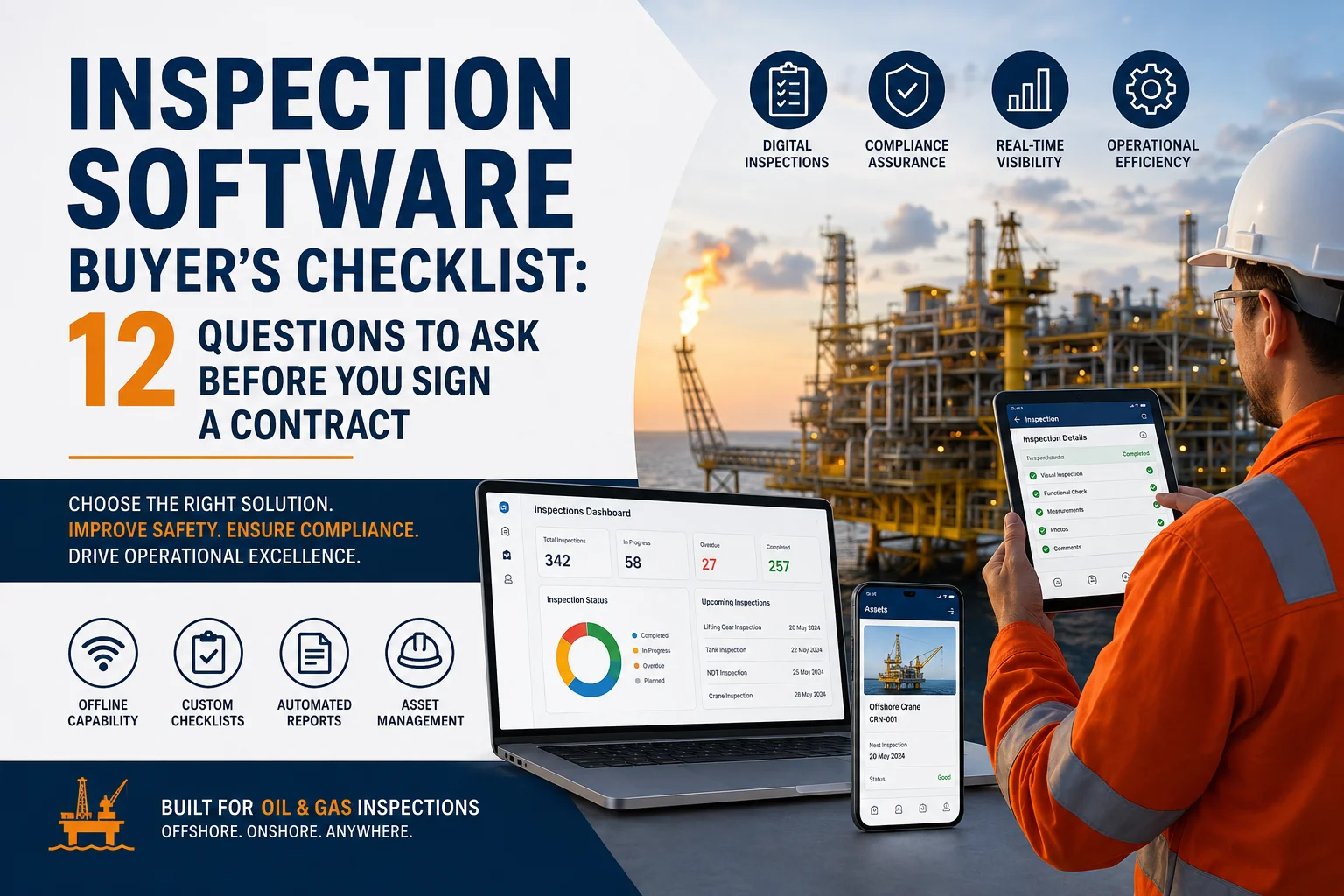 Inspection Software Buyer’s Checklist: 12 Questions to Ask Before You Sign a Contract