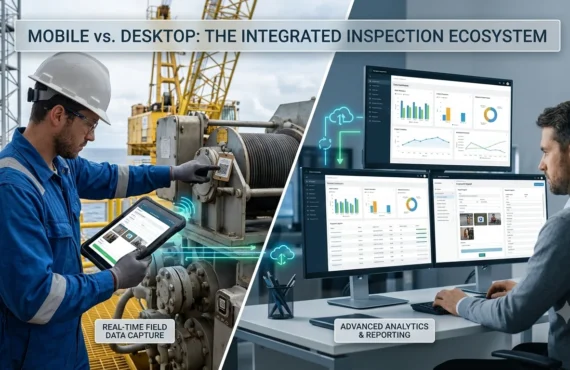 Mobile vs Desktop Inspection Apps: Which One Do Offshore Teams Actually Need?