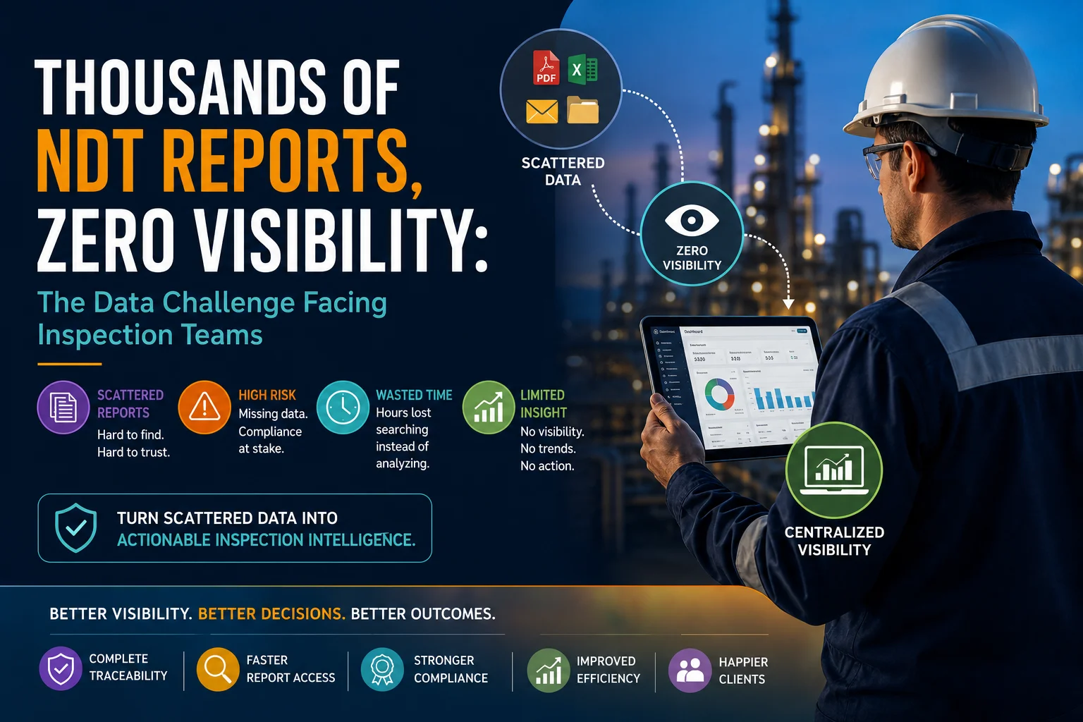 Thousands of NDT Reports, Zero Visibility: The Data Challenge Facing Inspection Teams