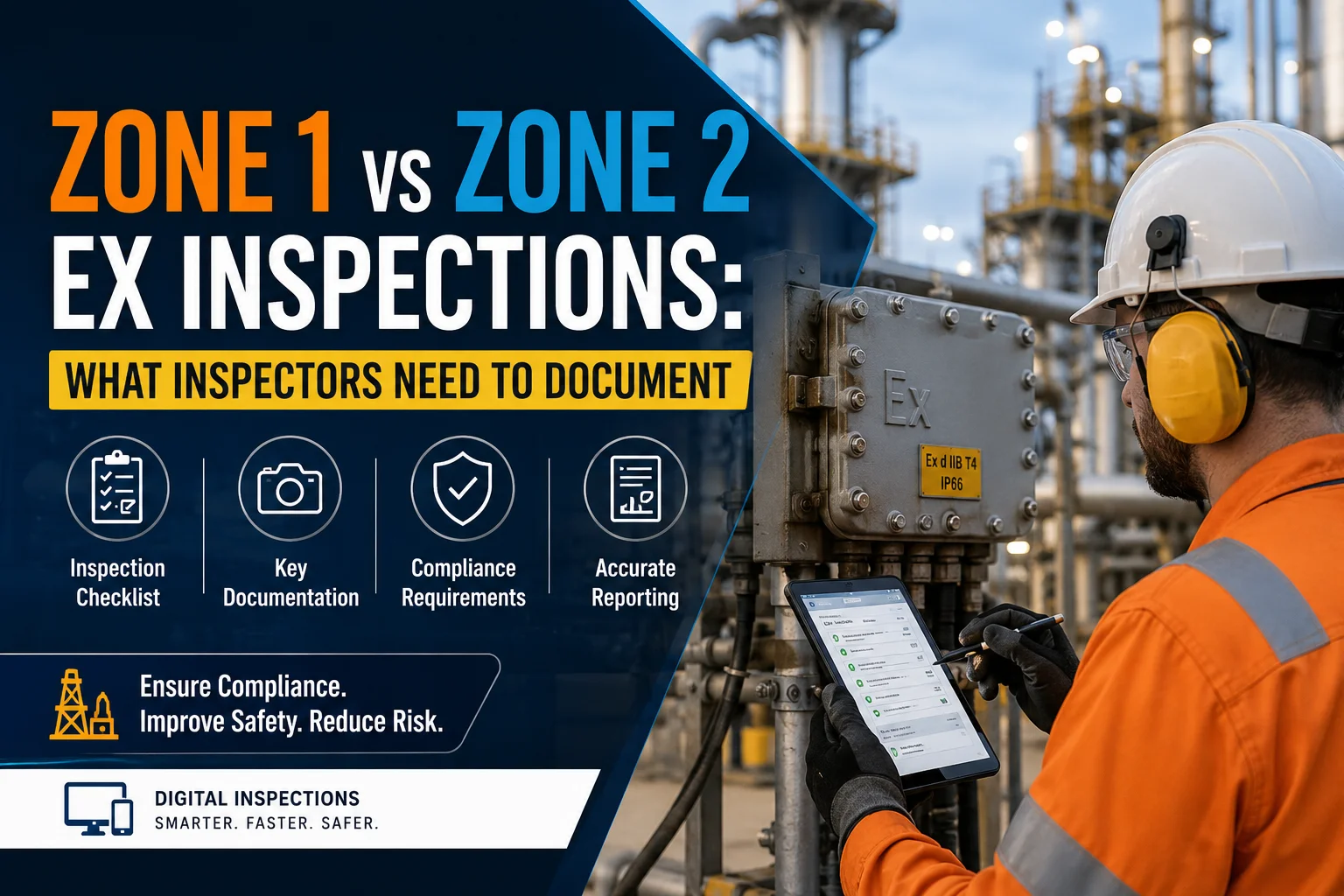 Zone 1 vs Zone 2 Ex Inspections: What Inspectors Need to Document