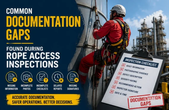 Common Documentation Gaps Found During Rope Access Inspections