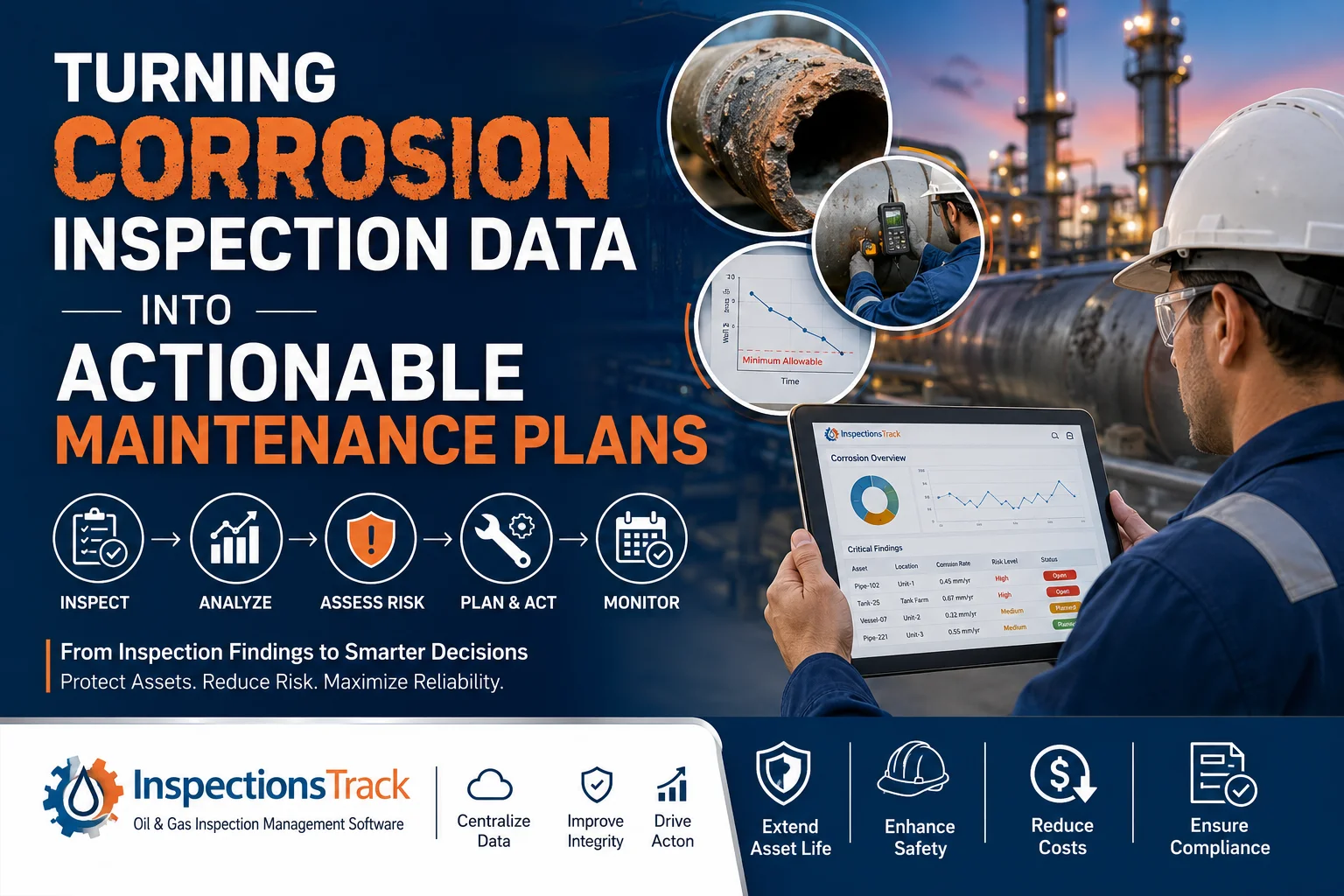 Turning Corrosion Inspection Data into Actionable Maintenance Plans