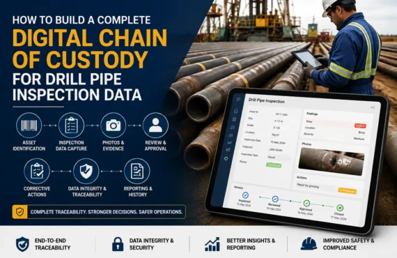 How to Build a Complete Digital Chain of Custody for Drill Pipe Inspection Data