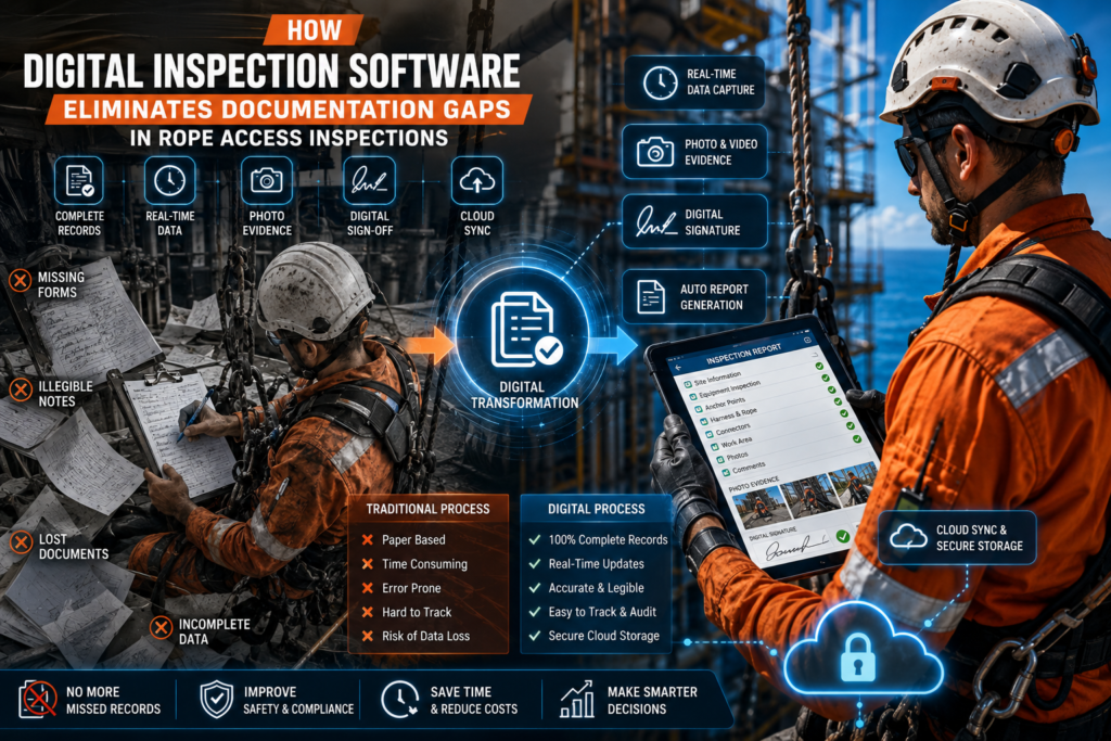 visual representation of Digital Inspection Software Eliminates Documentation Gaps
