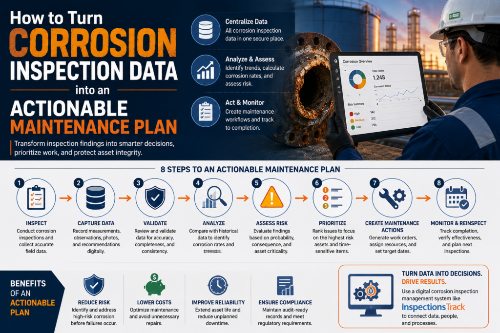 How to Turn Corrosion Inspection Data into an Actionable Maintenance Plan