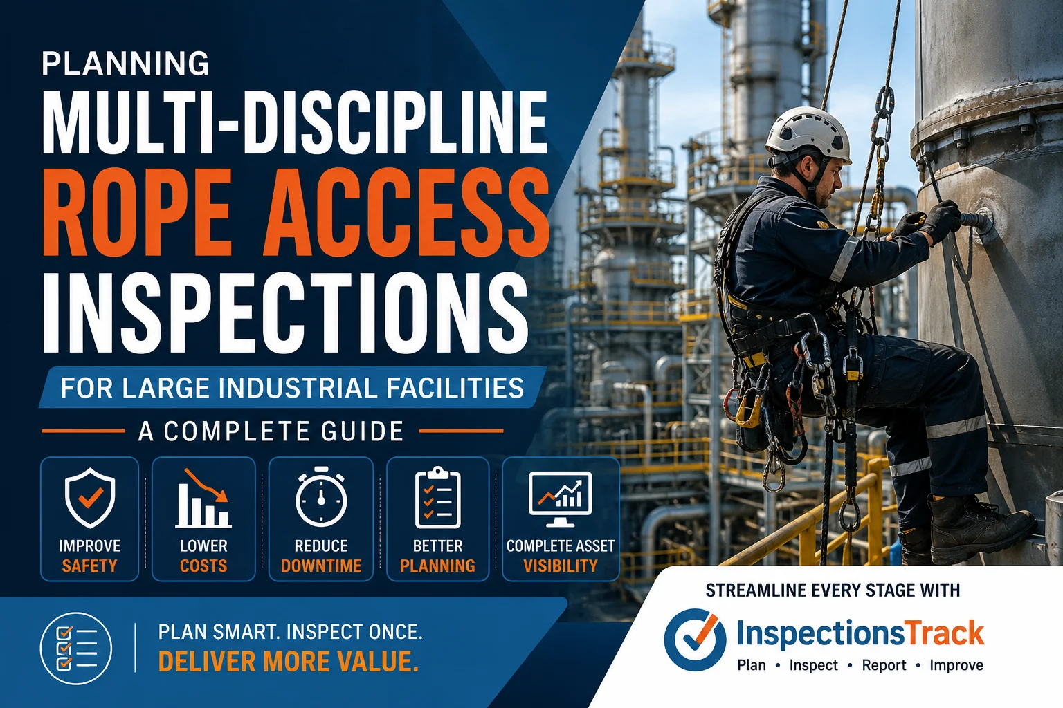 Planning Multi-Discipline Rope Access Inspections for Large Industrial Facilities