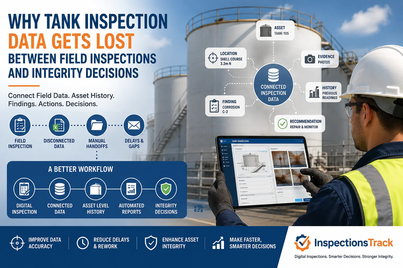 Why Tank Inspection Data Gets Lost Between Field Inspections and Integrity Decisions