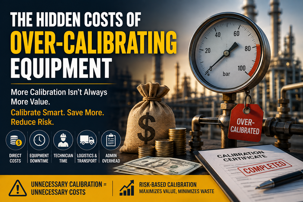 infographic explaining The Hidden Costs of Over-Calibrating Equipment