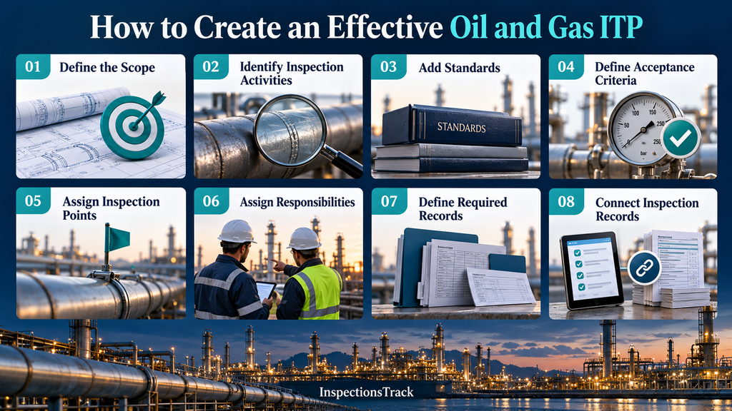 visual representation of How to Create an Effective Oil and Gas ITP