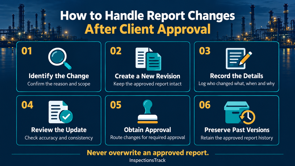 visual representation of How to Handle Changes After Client Approval