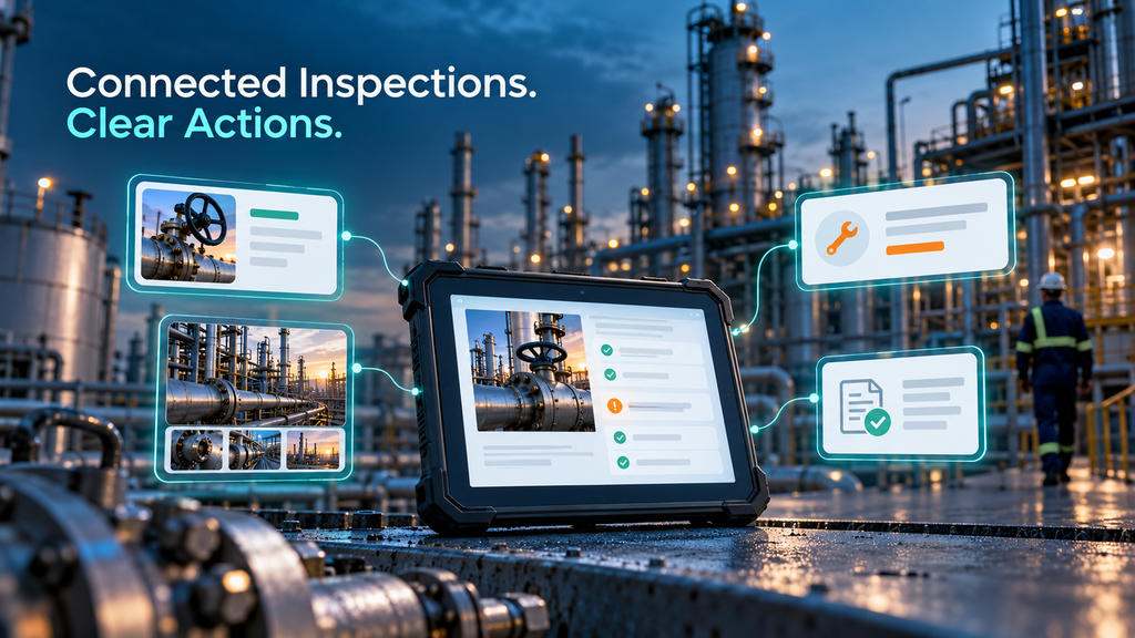 visual representation of What Is a Digital Inspection Workflow?