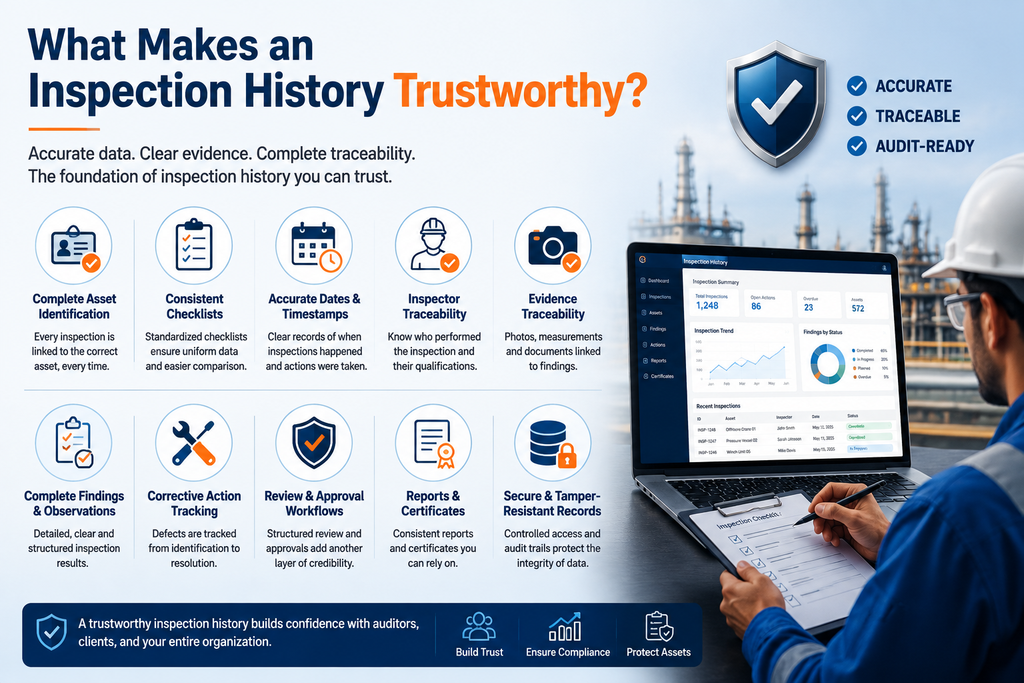 visual representation of What Makes an Inspection History Trustworthy?