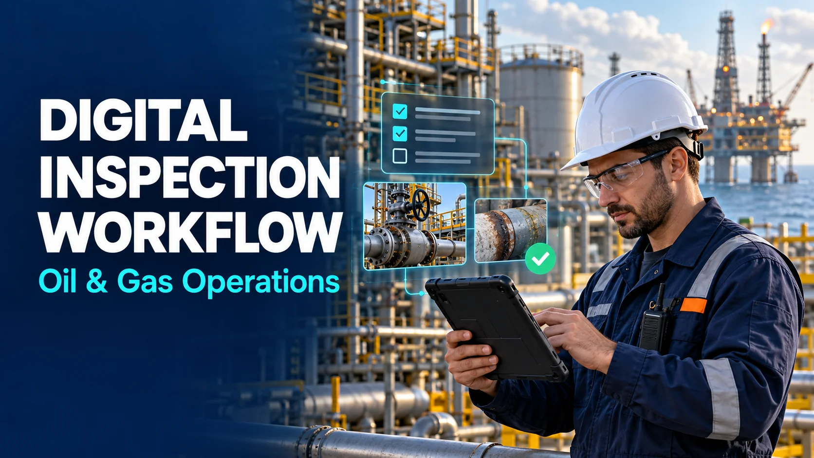 How to Build a Digital Inspection Workflow for Oil & Gas Operations
