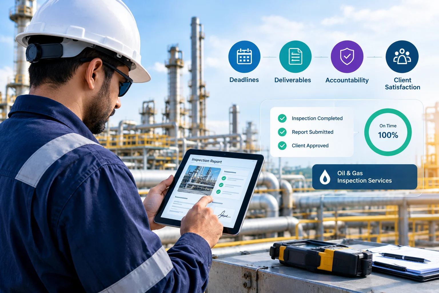 How to Meet Client SLAs in Inspection Services: Deadlines, Deliverables and Accountability