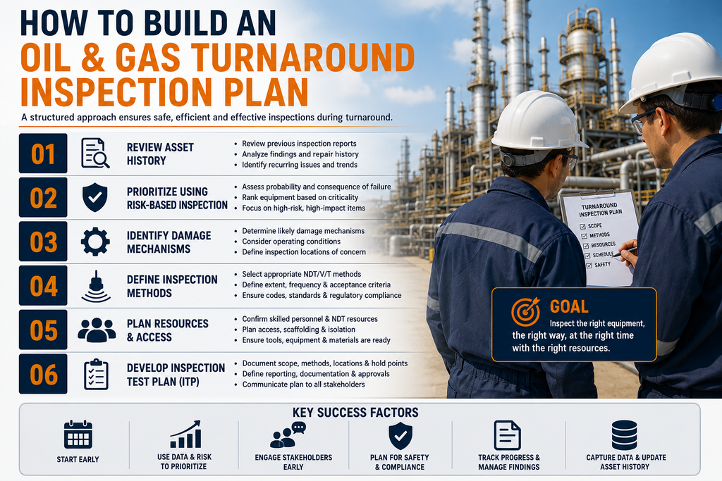 How to Build an Oil & Gas Turnaround Inspection Plan