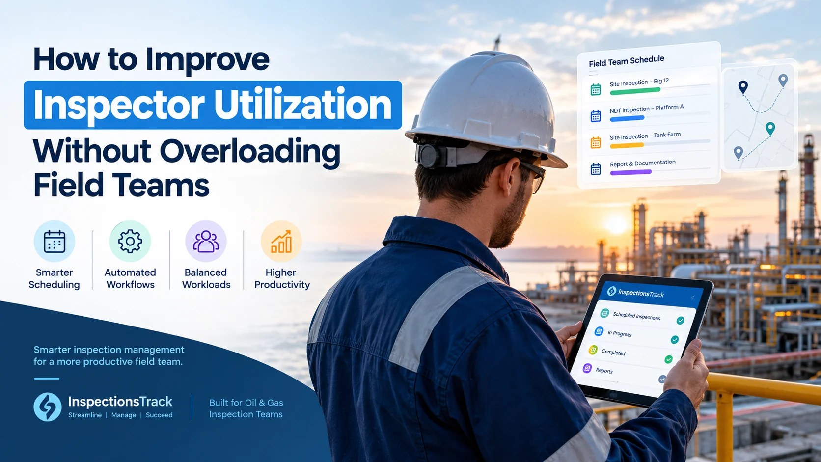 How to Improve Inspector Utilization Without Overloading Field Teams