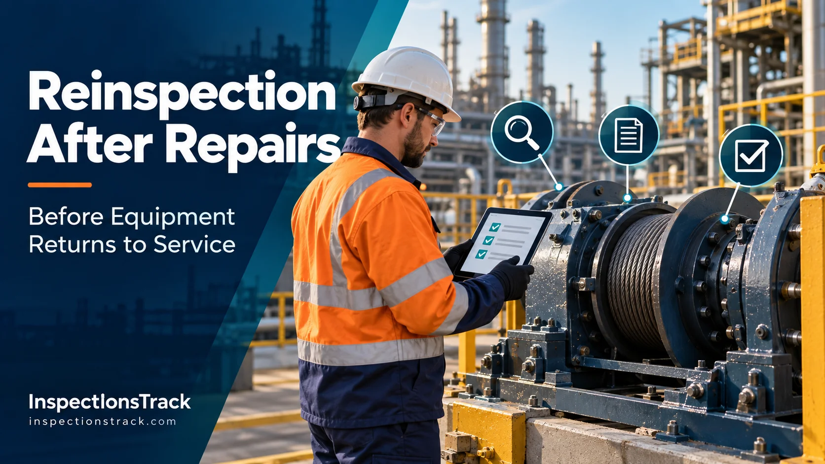 Reinspection After Repairs: What to Check Before Equipment Returns to Service