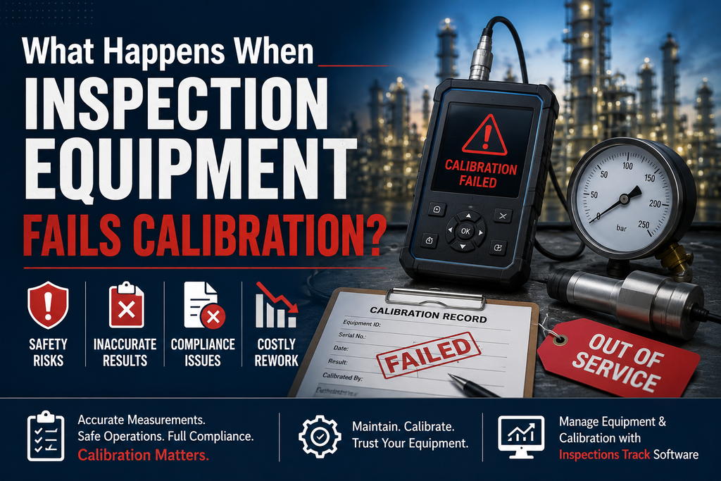 visual representation of What Happens When Inspection Equipment Fails Calibration?