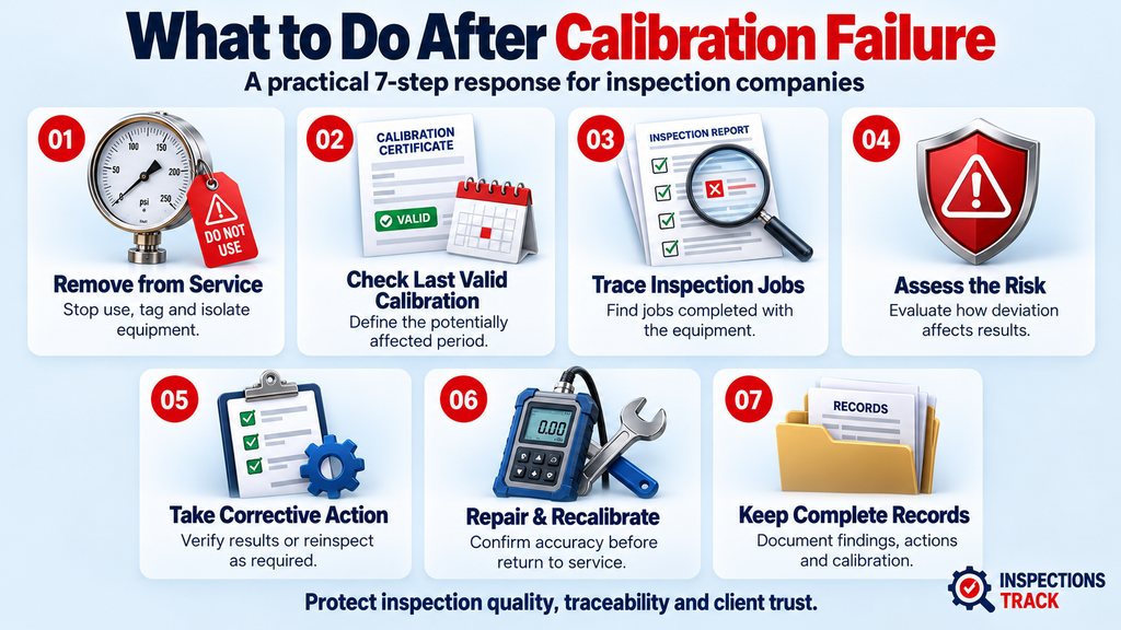 What Should an Inspection Company Do After Calibration Failure?