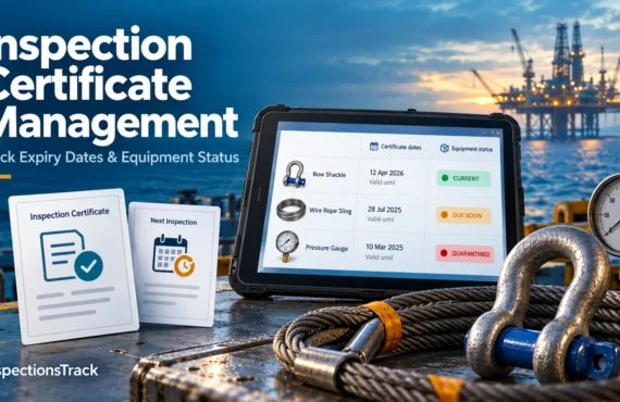 Inspection Certificate Management: How to Track Expiry Dates and Equipment Status